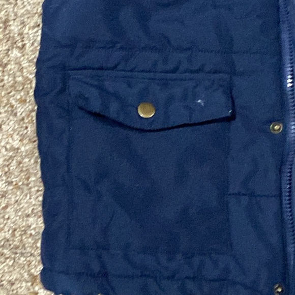 2 item bundle with boys large Ralph Lauren Polo sweater & sleeveless blue jacket - Picture 7 of 12